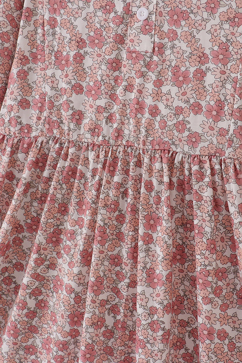 Floral print mom&me dress