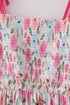 Blossom bliss smocked mom dress