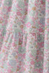 Mint pink floral print mom&me tiered dress