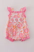 Pink Floral Ruffle Bubble