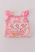 Pink Floral Ruffle Bubble