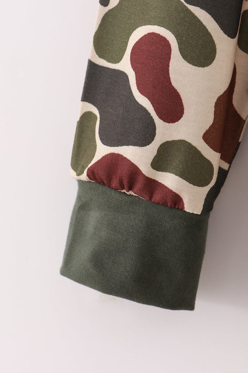 Camouflage dad&me sweatshirt