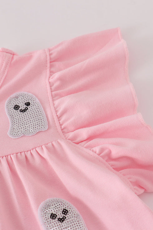 pink-ghost-pumpkin-sequin-ruffle-dress-sophias-style-3