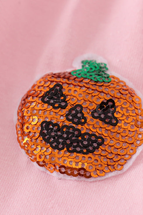 pink-ghost-pumpkin-sequin-ruffle-dress-sophias-style-4