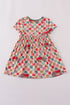 Checkered bamboo dress