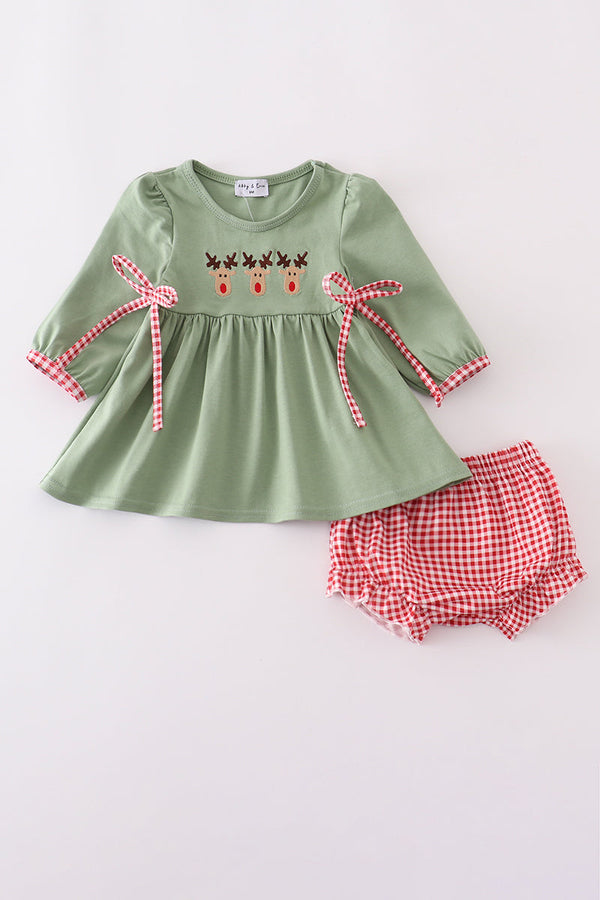 green-christmas-reindeer-embroidery-girl-bloomers-set-abby-evie-sophias-stylebaby-1