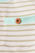 Khaki stripe top