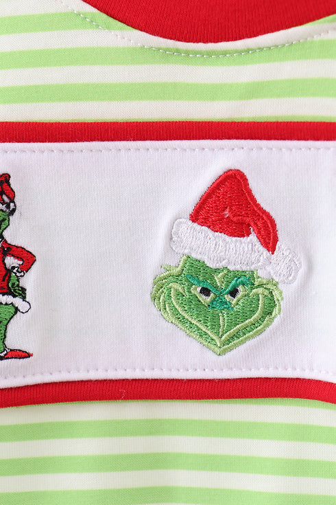 green-christmas-grinch-embroidery-boy-romper-abby-evie-sophias-style-2