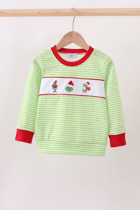 green-christmas-grinch-embroidery-boy-top-abby-evie-sophias-styleTop-1