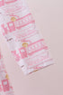 Pink train bamboo pajamas dress