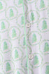 Green christmas tree bamboo dad pajama set