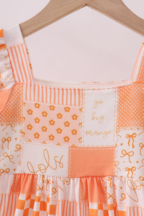 orange-tennessee-patchwork-dress-abby-evie-sophias-style-2