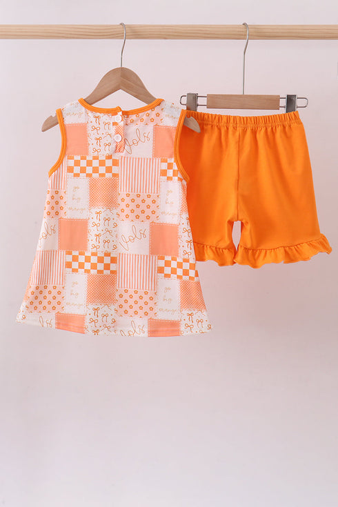 orange-tennessee-patchwork-ruffle-shorts-set-abby-evie-sophias-style-5