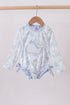 Blue Whale Applique Rashguard