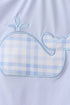 Blue Whale Applique 2pc Swimsuit