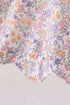 Purple Floral Smocked Dress