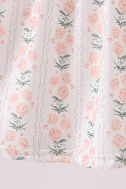 Sage floral mom&me dress
