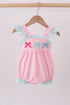 Pink Bow French Knot Bow Bubble