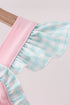 Pink Bow French Knot Bow Dress