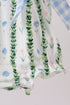 Green Floral Ruffle Bubble