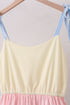 Color block tiered mom&me dress