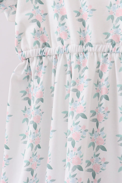 Floral print mom&me dress