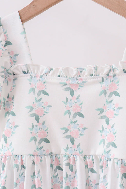 Floral print mom&me dress