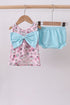 Pink Goose Smocked Bloomer Set