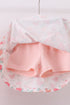 Happy Place Embroidered Skorts Set