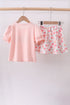 Happy Place Embroidered Skorts Set