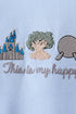 Happy Place Embroidered Set