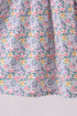 Summer garden smocked ruffle dress