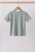 Sage starfish shell embroidery top