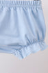 Green lemon smocked bow bloomer set