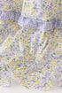 Golden meadow floral smocked tiered dress (length 41.33inch)