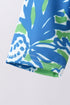 Ocean garden splash ruffle rashguard set