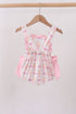 Pink bow castle ruffle bubble