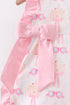 Pink bow castle ruffle bloomer set