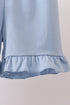 Blue Floral Lace Set