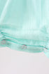Green Marine Embroidered Jacquard Bubble
