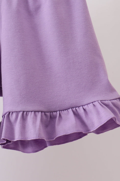 Purple Sea Turtle Smocked Set