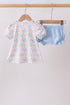 Blue Hydrangea Bow Bloomer Set