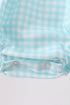 Blue Umbrella Smocked Bubble