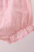 Pink Princess Embroidered Jacquard Bloomer Set