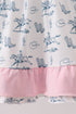 Pink Cowboy Ruffle Dress