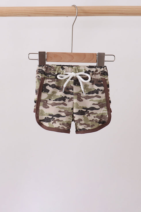 Camo UPF Swim Trunks