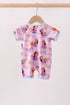 Pink Character Bamboo Romper