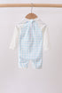 Blue Plaid UPF Swim One-Piece