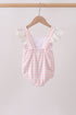 Pink Plaid Bow UPF Swim One-Piece
