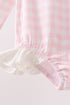 Pink Plaid UPF Rashguard